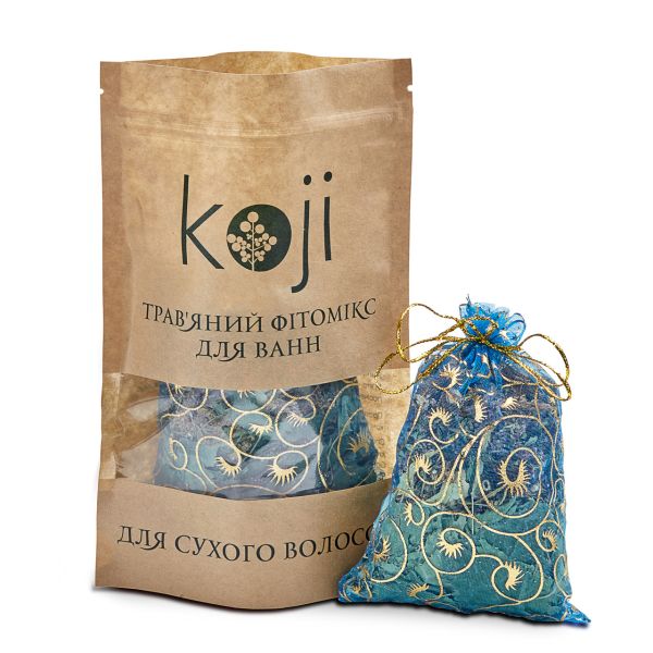 Трав'яний фітомікс для сухого волосся KOJI