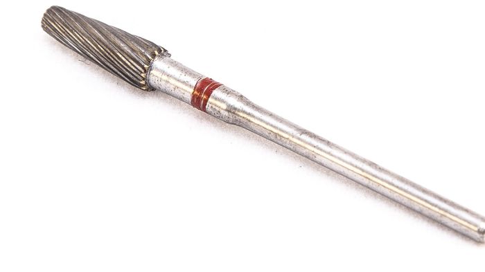 Фреза твердосплавная Silver Burr Bit F009 (красная насечка)