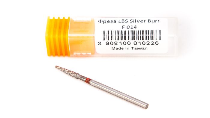 Фреза твердосплавная Silver Burr Bit F014 (красная насечка)