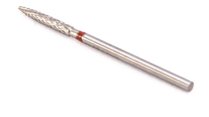 Фреза твердосплавная Silver Burr Bit F017 (красная насечка)