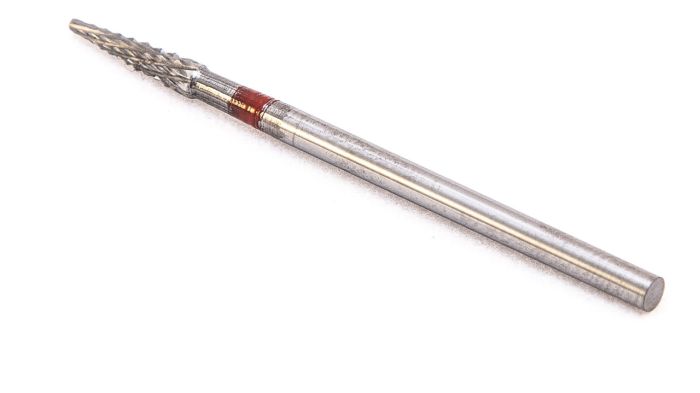 Фреза твердосплавная Silver Burr Bit F022 (красная насечка)