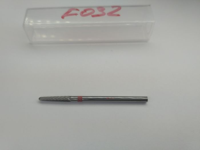 Фреза твердосплавная Silver Burr Bit F032 (красная насечка)