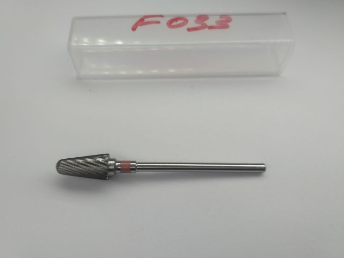 Фреза твердосплавная Silver Burr Bit F033 (красная насечка)