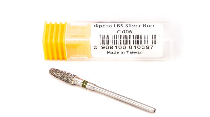 Фреза твердосплавная Silver Burr Bit C 006 (зеленая насечка)