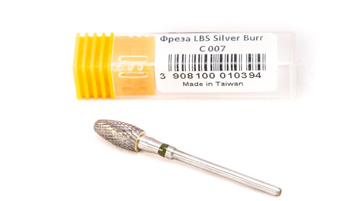 Фреза твердосплавная Silver Burr Bit C 007 (зеленая насечка)