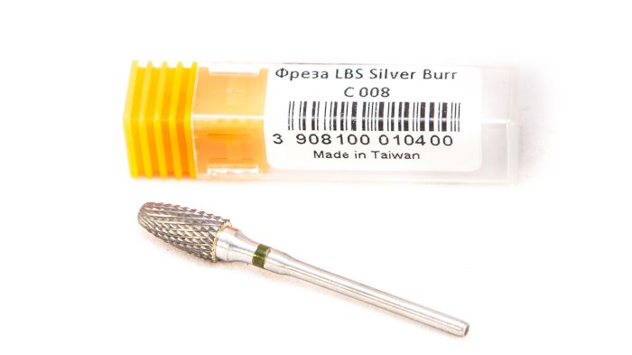 Фреза твердосплавная Silver Burr Bit C 008 (зеленая насечка)