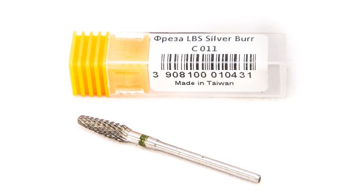 Фреза твердосплавная Silver Burr Bit C 011 (зеленая насечка)