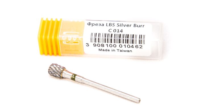 Фреза твердосплавна Silver Burr Bit C 014 (зелена насічка)