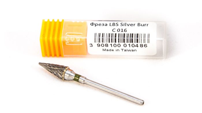 Фреза твердосплавная Silver Burr Bit C 016 (зеленая насечка)