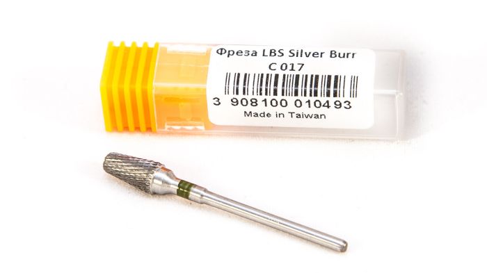 Фреза твердосплавная Silver Burr Bit C 017 (зеленая насечка)
