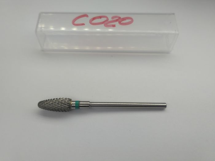 Фреза твердосплавная Silver Burr Bit C 020 (зеленая насечка)