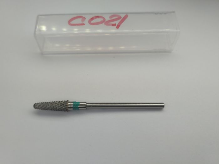 Фреза твердосплавная Silver Burr Bit C 021 (зеленая насечка)