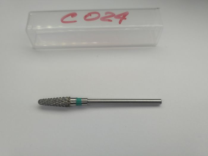 Фреза твердосплавная Silver Burr Bit C 024 (зеленая насечка)
