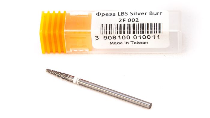 Фреза твердосплавная Silver Burr Bit 2F002 (белая насечка)