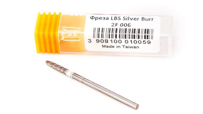 Фреза твердосплавная Silver Burr Bit 2F006 (белая насечка)
