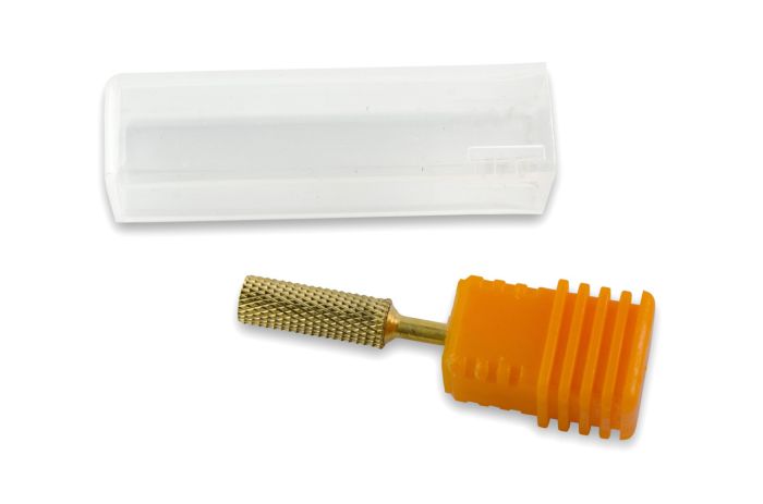 Фреза твердосплавна золота 1004 (синя насічка)