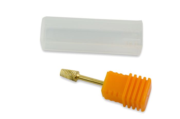 Фреза твердосплавная  золотая 1005 (синяя насечка)