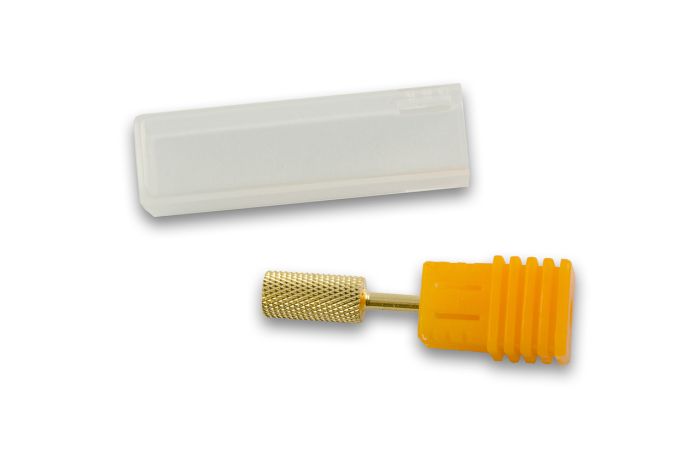 Фреза твердосплавна золота 10011М (синя насічка)