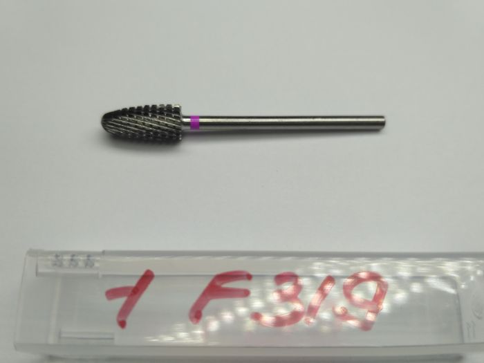Фреза твердосплавная Carbide metallic combined notch F319 (розовая насечка)