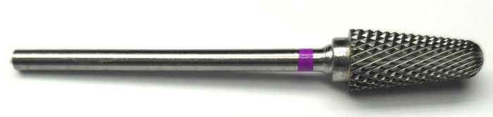 Фреза твердосплавна Carbide metallic combined notch F320 (рожева насічка)