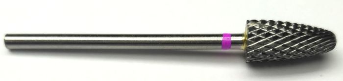 Фреза твердосплавная Carbide metallic combined notch F322 (розовая насечка)