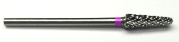 Фреза твердосплавная Carbide metallic combined notch F324 (розовая насечка)