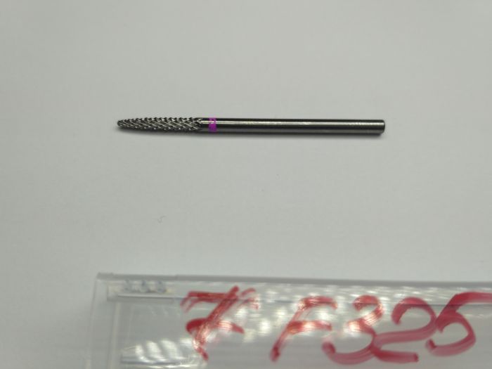 Фреза твердосплавная Carbide metallic combined notch F325 (розовая насечка)