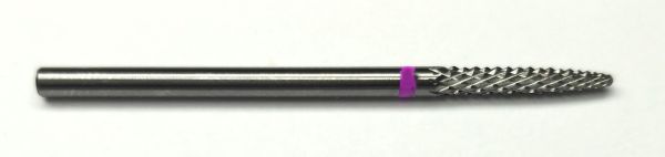 Фреза твердосплавная Carbide metallic combined notch F325 (розовая насечка)