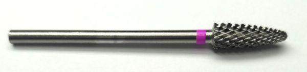 Фреза твердосплавная Carbide metallic combined notch F326 (розовая насечка)