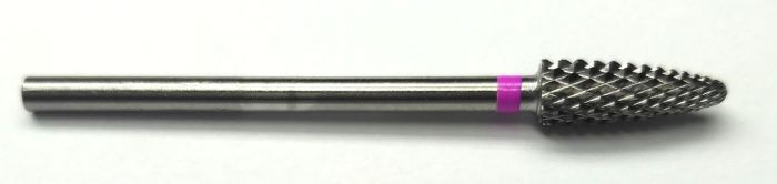 Фреза твердосплавная Carbide metallic combined notch F326 (розовая насечка)