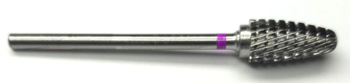 Фреза твердосплавная Carbide metallic combined notch F327 (розовая насечка)