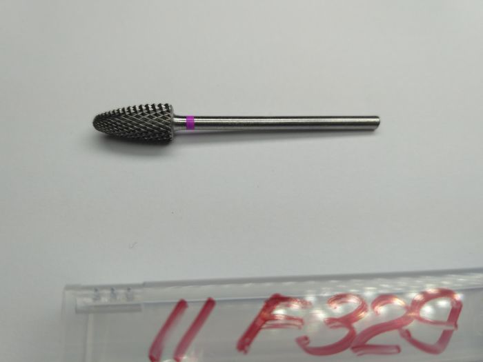 Фреза твердосплавная Carbide metallic combined notch F329 (розовая насечка)