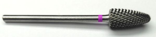 Фреза твердосплавна Carbide metallic combined notch F329 (рожева насічка)