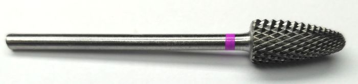 Фреза твердосплавная Carbide metallic combined notch F329 (розовая насечка)
