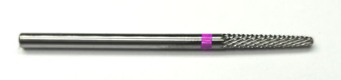 Фреза твердосплавная Carbide metallic combined notch F330 (розовая насечка)