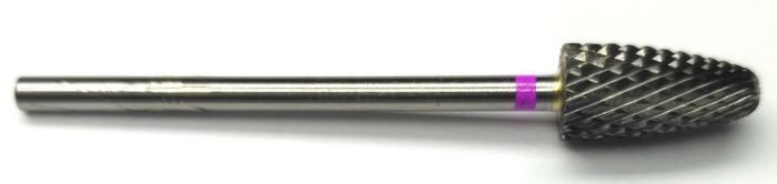 Фреза твердосплавная Carbide metallic combined notch F331 (розовая насечка)