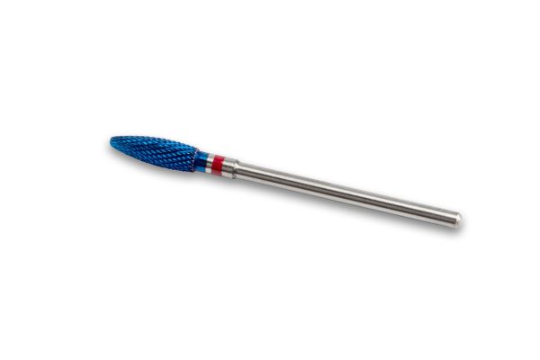 Фреза твердосплавная вольфрамовая 03 Blue Tungsten Flame 3 (красная насечка)