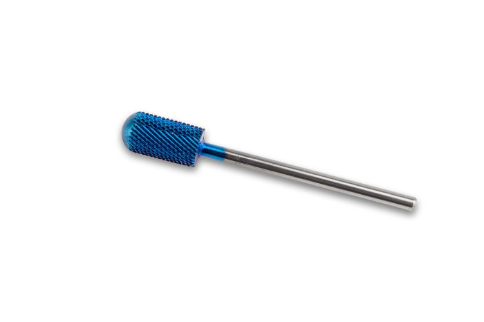 Фреза твердосплавная вольфрамовая 06 Blue Tungsten Barrel Ball 2 (синяя насечка)