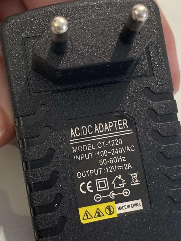 Блок живлення AS DS адаптер на 12 V/2А для манікюрних ламп