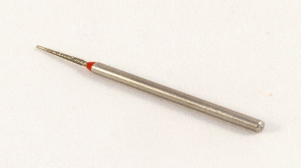 Фреза алмазная Игла,диаметр-1,2 мм,(красная насечка)