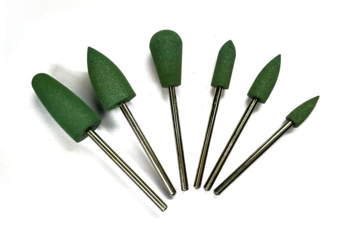 Фреза силиконовая  N 2 Зеленая Green