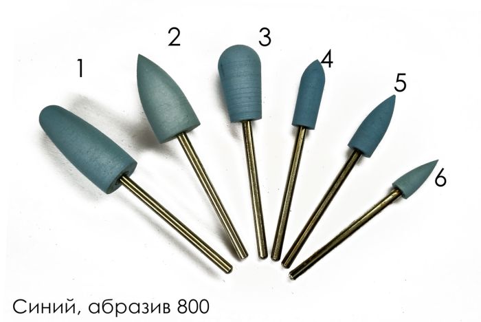 Силиконовая насадка N 1 Синяя Blue