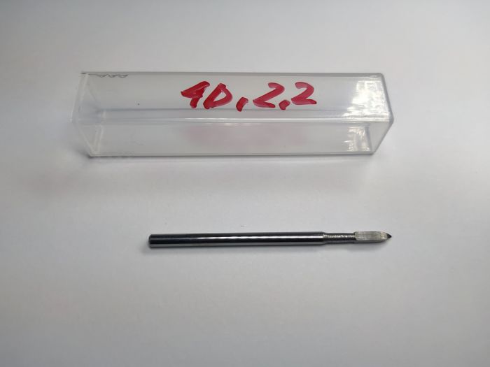 Безопасная твердосплавная фреза 4D 2,2 мм