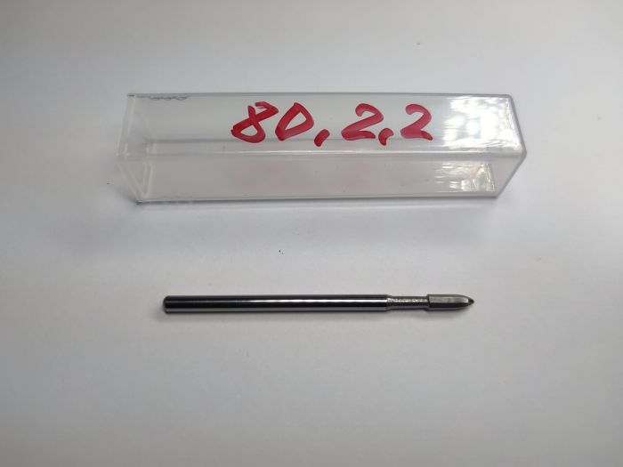 Безпечна твердосплавна фреза 8D 2,2 мм