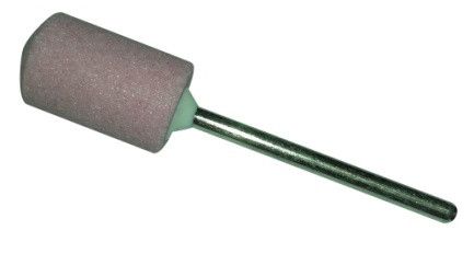 Корундова фреза Rounded Barrel L, діаметр 10 мм (рожева)