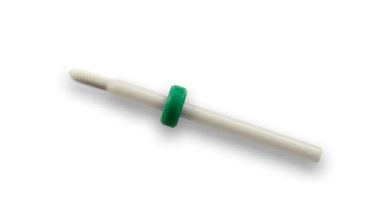 Фреза керамічна Small Round C голка тупа з пластиковим кільцем (зелена насічка)