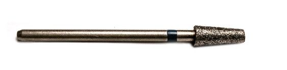 Фреза алмазная Конус,диаметр-4,2 мм,(синяя насечка)