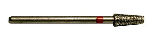 Фреза алмазна Конус, діаметр-4,2 мм, (червона насічка)