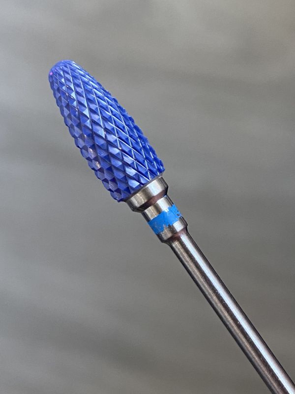 Фреза синя керамічна Blue Flame M кукурудза (синя насічка)