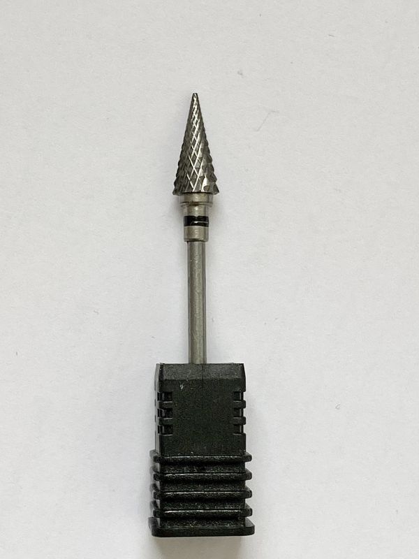 Фреза твердосплавна гострий конус (чорна)